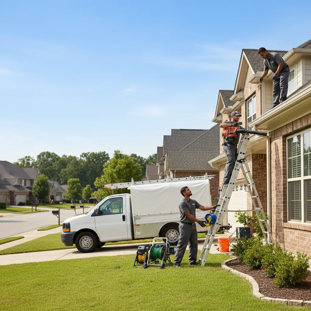 Home Gutter Service in Mccaulley, TX near me
